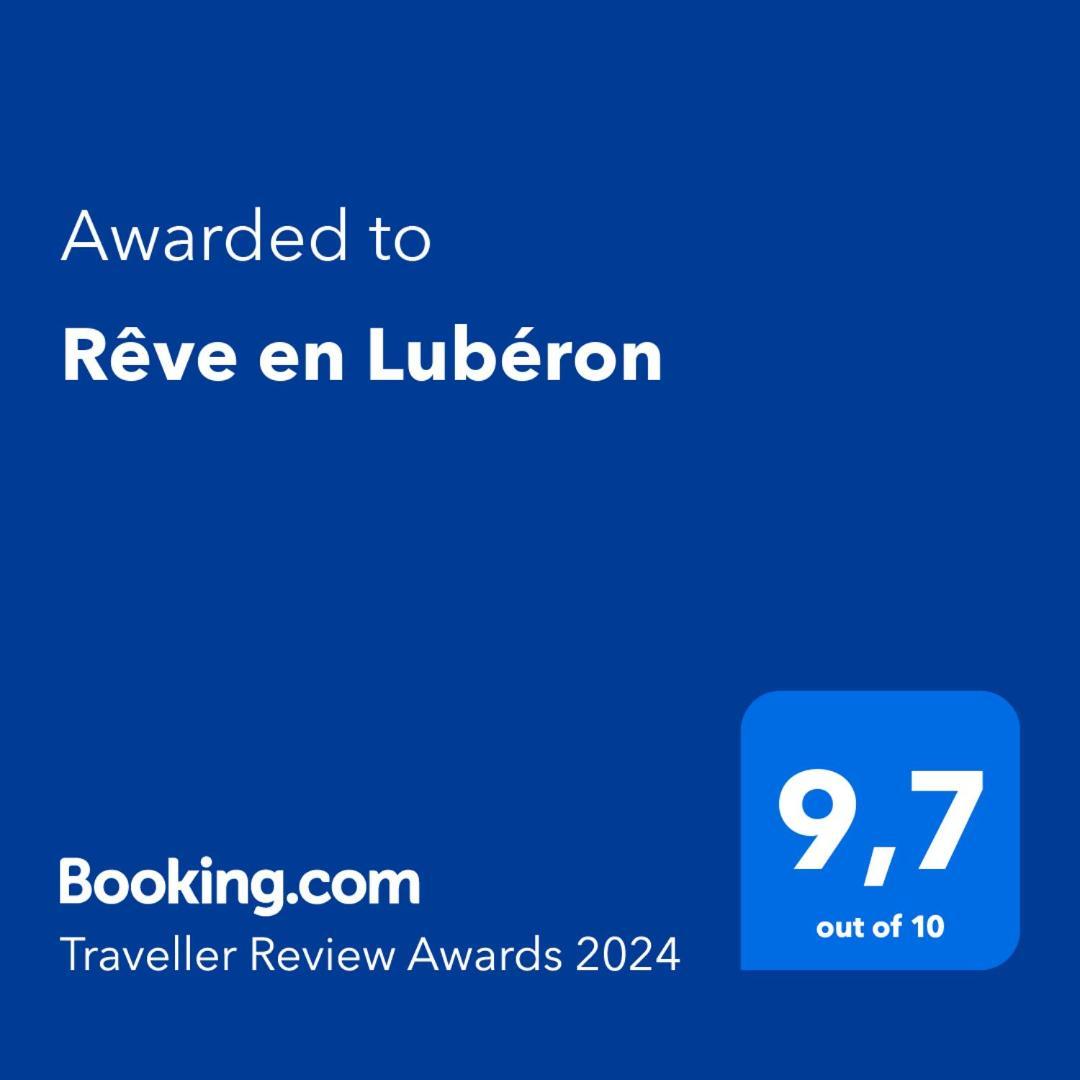 Reve En Luberon Villa Lauris Exteriör bild